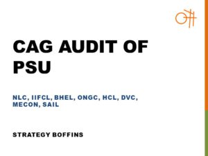 CAG audit PSU